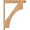 Ekena Millwork Westlake Smooth Arts and Crafts Outlooker, Western Red Cedar, 5 1/2"W x 28"D x 36"H OUT06X28X36WTL03SWR - alternate 4